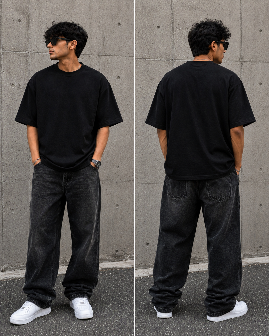 PLAIN OVERSIZE T-SHIRT